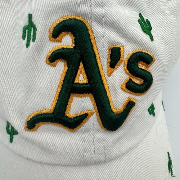 Women's '47 White Oakland Athletics Spring Training Confetti Adjustable Hat - Picture 2 of 10